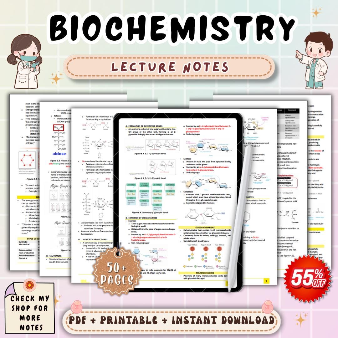 Biochemistry Lecture Notes for Medtech Students | Clinical Chemistry ...