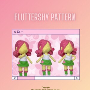 Fluttershy DIGITAL pattern