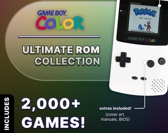 GBC Game Boy Color Games Rom Collection Ultimate Rom Set Complete Library