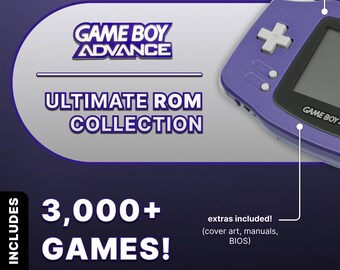 Game Boy Advance GBA Games Ultimate Rom Collection Complete Game Library