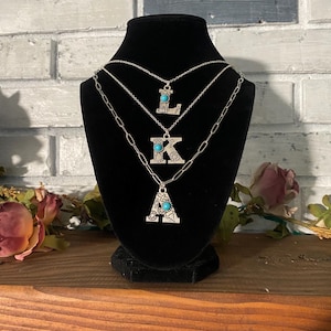 letter necklace