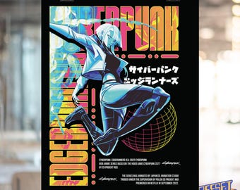 【未開封】Cyberpunk edgerunners 36×20in ポスター Amazon.com: Da Bang Cyberpunk: Edgerunners 2023 Tv Poster size: 24