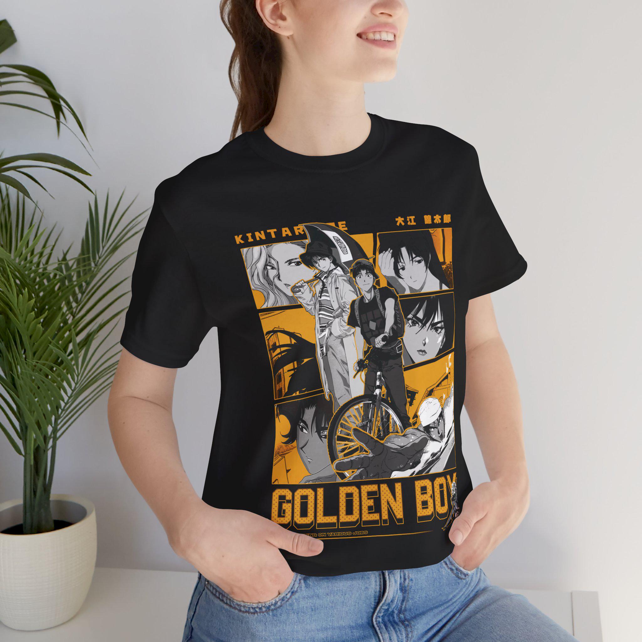 Golden Boy-inspired Anime Shirt, Vintage Anime Shirt, Anime Shirt