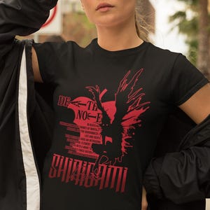 Death Note-Inspired T-Shirt, Vintage Anime Shirt, Anime Shirt, Manga Shirt, Retro and Vintage Style, Gift for him,Gift for her,Anime T-shirt