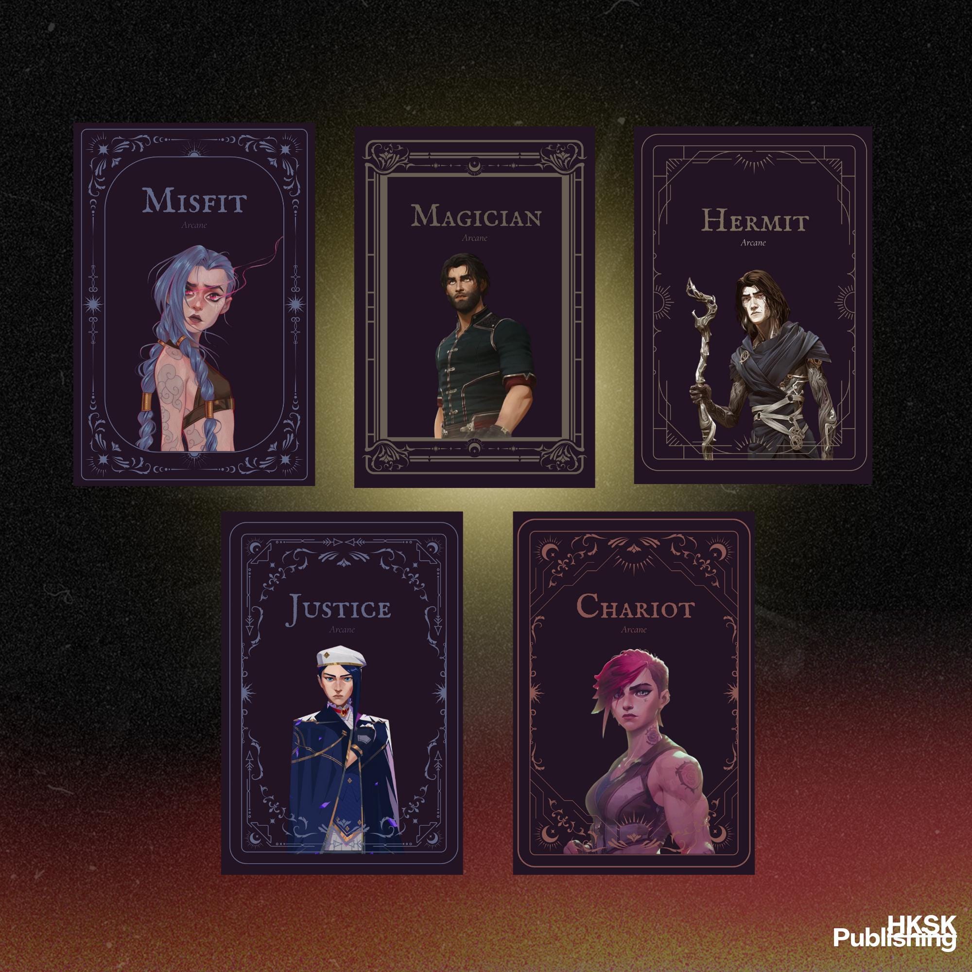 Arcane League of Legends Tarot Card Prints (digital Download) - Etsy