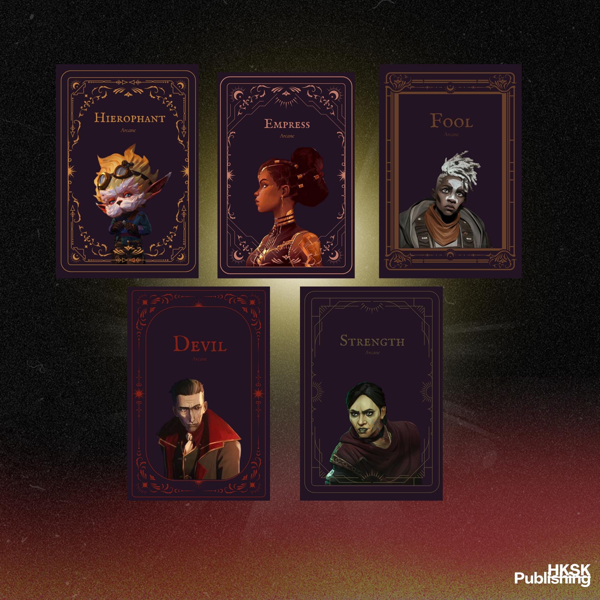 Arcane League of Legends Tarot Card Prints (digital Download) - Etsy