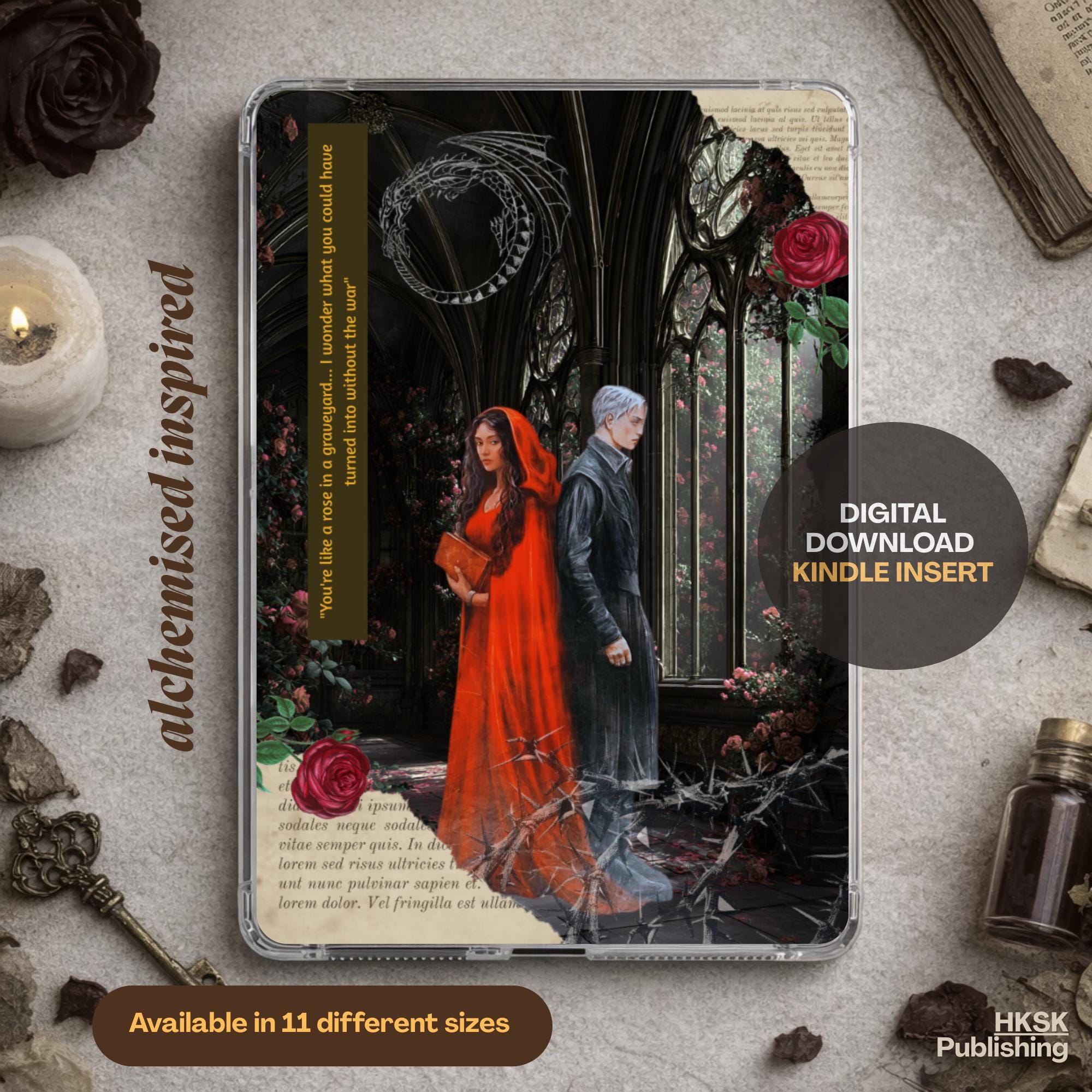 Alchemised Inspired Kindle Insert Digital Download