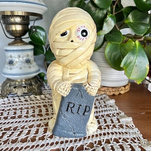 Vintage Dynagood 2001 Halloween Mumie Blasform Dekoration