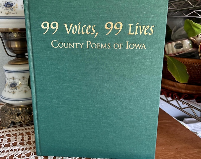 Signed First Edition Book, 99 Voices 99 Lives, County Poems by John David Thompson