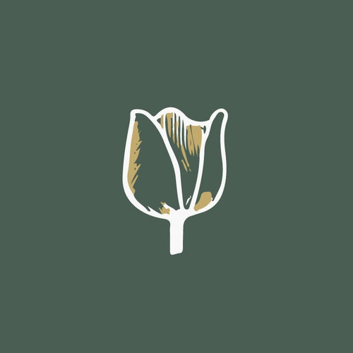 1/4リットルのガラス瓶の蓋に入ったユニークなクロスステッチの