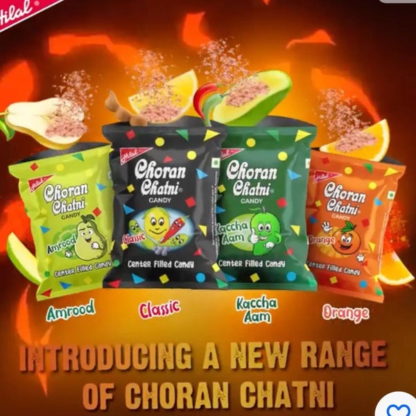 Choran Chatni- 70 piezas- Caramelos importados - REGALOS GRATIS AÑADIDOS