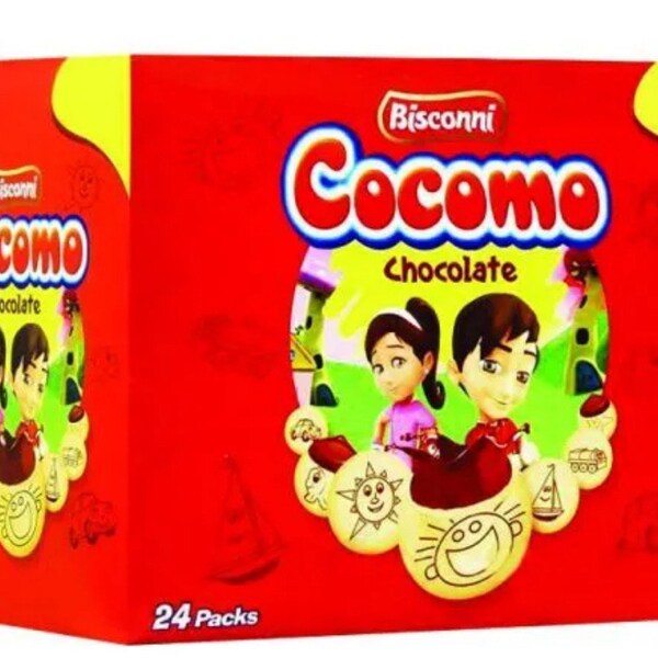 Cocomo Box Contains X 24 Packs of Chocolate Filled Biscuits