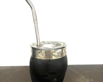 Yerba Mate Stainless Steel ( Laser Engraving)