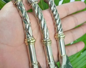 Handmade Alpaca Yerba Mate Bombilla, Argentine Straw