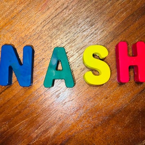 crayones de nombre