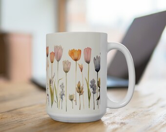 Tulip Ceramic Mug 15oz