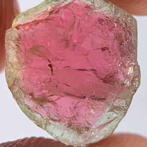 8.50 Carat Natural Facet Grade Pink Tourmaline Rough piece from Afghanistan. Rough pink Tourmaline, Tourmaline for cutting and jewelry.