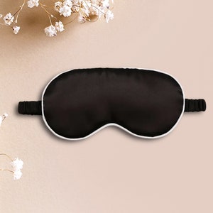 Masque de Sommeil en Satin Luxe Personnalisation Élégante pour un Sommeil Profond et Réparateur image 8