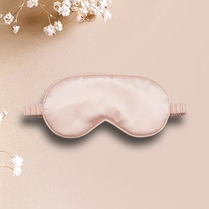 Masque de Sommeil en Satin Luxe Personnalisation Élégante pour un Sommeil Profond et Réparateur image 5