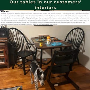 Handgemachte Massive Nussbaum ausziehbare Tisch : Moderner Esstisch für Familientreffen Bild 11