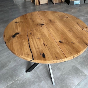 Extendable Dining Table in Solid Oak , custom table, small table, large table