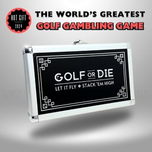 Golf or Die: Ultimate Golf Gambling Game - Perfect for Bachelor Parties & Golf Trips - Golf Game and Accessories
