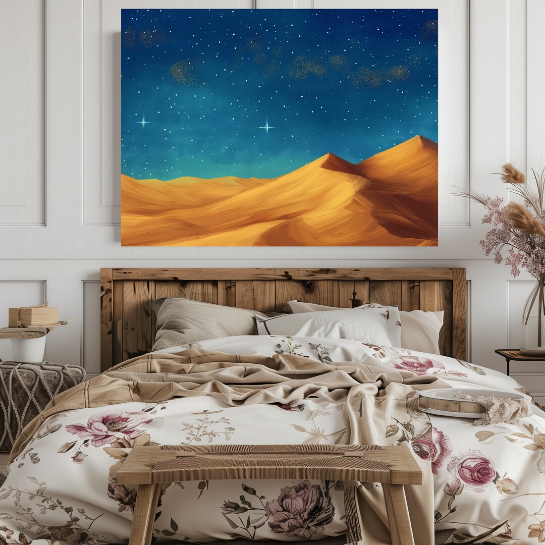 Desert Dusk Canvas Wall Art