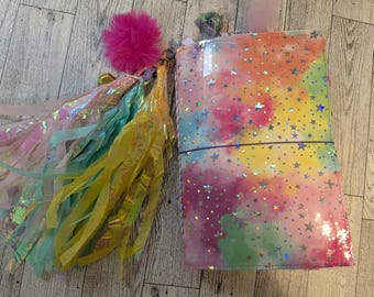 Girly Girl Themed Junk Journal (Purple Closure)