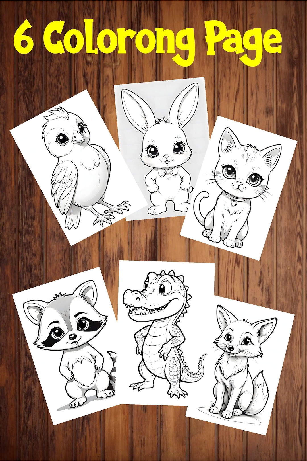 10 Adorable Chibi Animal Coloring Pages to Unleash Your Inner Artist