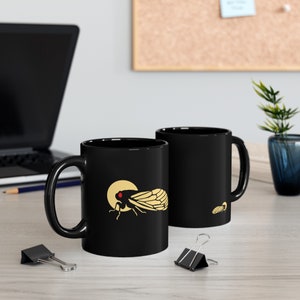 Black Cicada Mug (11oz, 15oz)