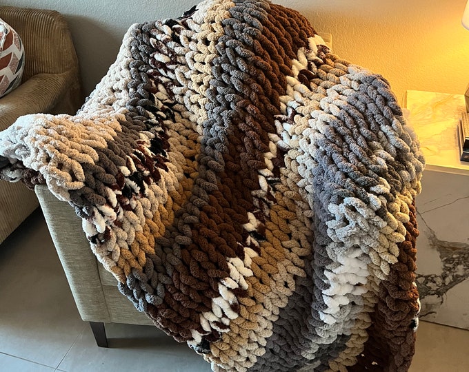 Chunky Knit Blanket - Custom