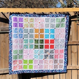 Handmade Quilt Throw, blanket 57&quot;x57&quot;