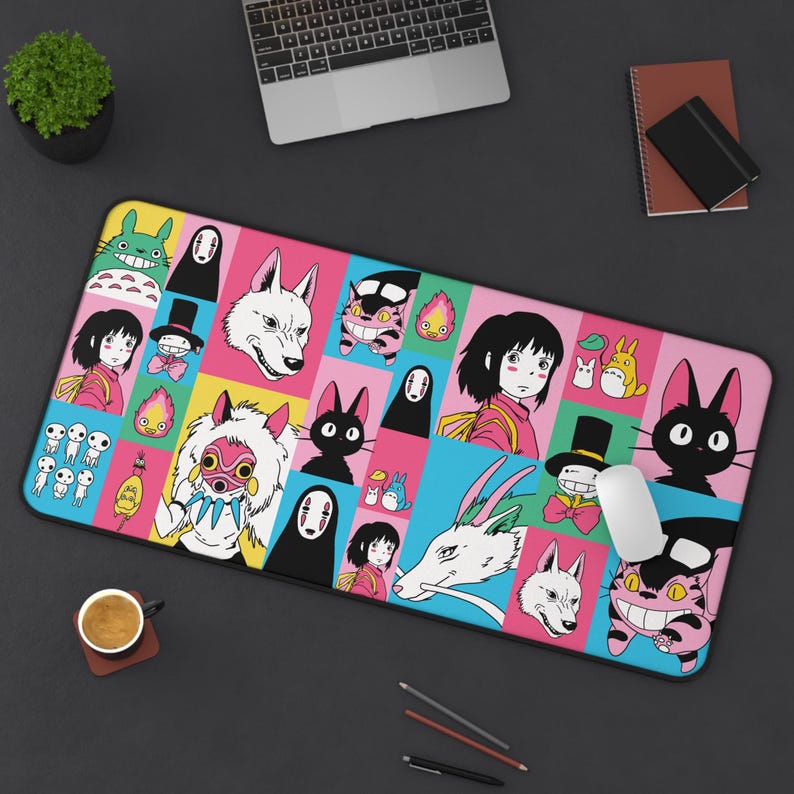 Studio Ghibli Mouse Pad & Desk Mat | Anime Pop Art Desk Decor image 8