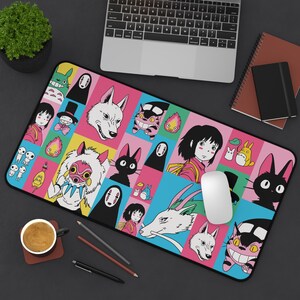 Studio Ghibli Mouse Pad & Desk Mat | Anime Pop Art Desk Decor image 9