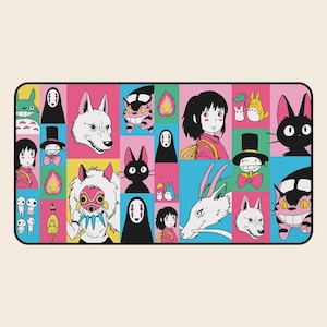 Studio Ghibli Mouse Pad & Desk Mat | Anime Pop Art Desk Decor image 3