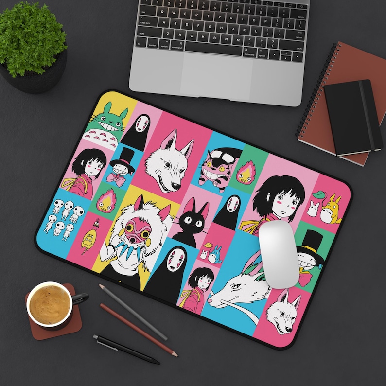 Studio Ghibli Mouse Pad & Desk Mat | Anime Pop Art Desk Decor image 10