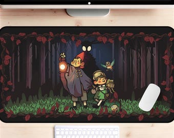 Over the Garden Wall Desk Mat | Neoprene Gaming Mousepad