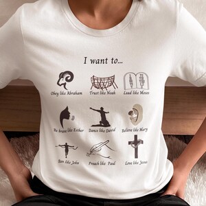 Christian T-Shirt, Faith Tee, Religious Shirt, Bible Verse Shirt - Unisex Jersey Short Sleeve Tee, Inspirational Shirt