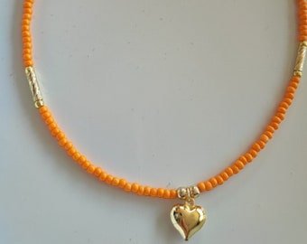 Heart design necklace