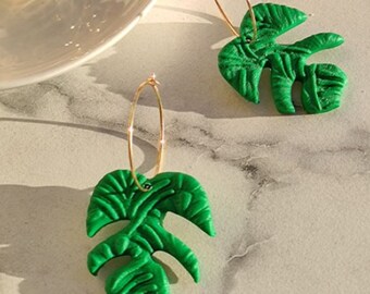 Tropical Design Earrings