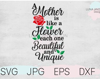 Mum/mother quote SVG file beautiful mum happy mothers day mum cutting file SVG for cricut