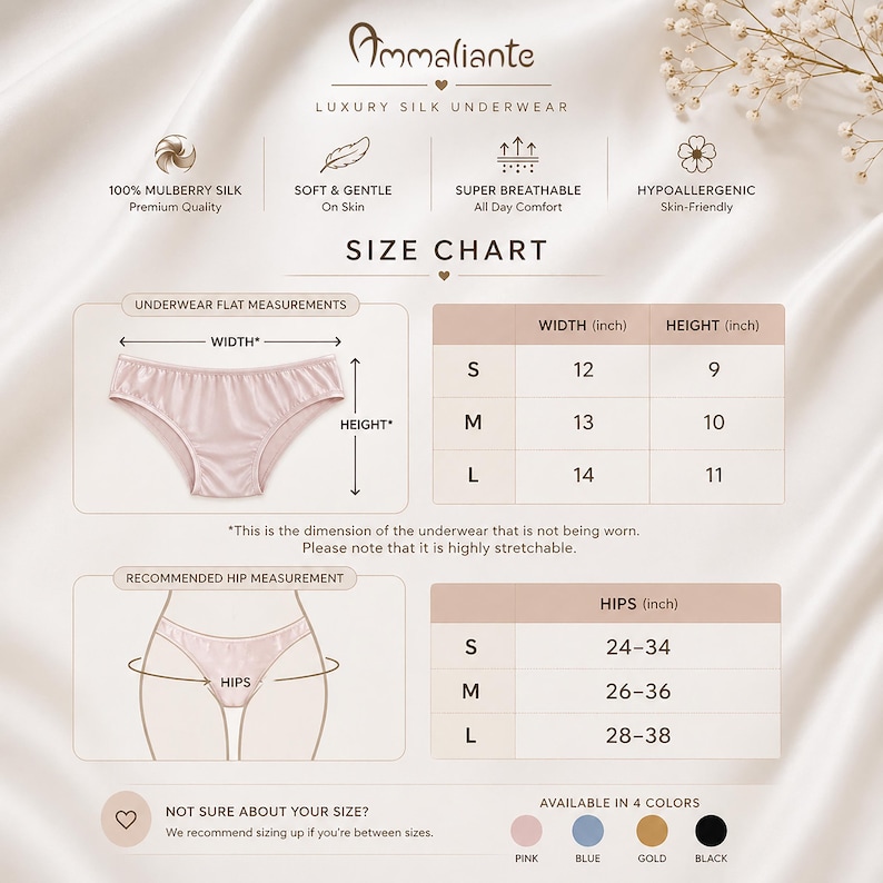 Primary Color Graph Luxury Mulberry Silk Bikini Panties | Soft Breathable Lace Lingerie - Etsy