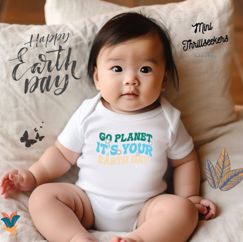 Earth Day Onesie Go Planet Its Your Earth Day Trendy Kids Clothes earth-day-onesie-go-planet-its-your-earth-day-trendy-kids-clothes