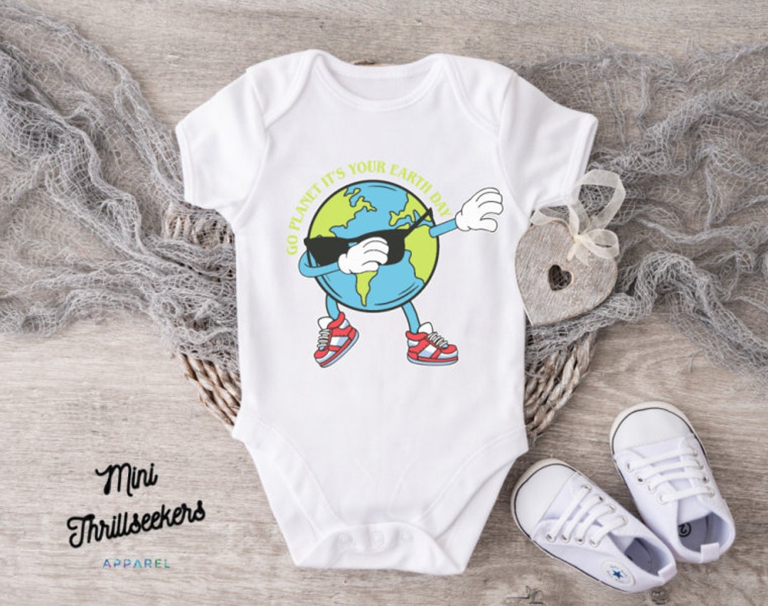 Newborn Grey Melange Logo Sweater Onesie - Earthchild main image 1
