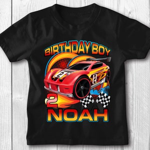 Racing Cars birthday shirt, personalized gift, birthday, custom shirt, birthday gift, custom, birthday shirt, Racing Cars Birthday