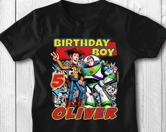 Toy Story birthday shirt, personalized gift, birthday, custom shirt,birthday gift, custom, birthday shirt, Toy Story birthday, disney