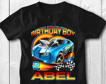 Racing Cars birthday shirt, personalized gift, birthday, custom shirt, birthday gift, custom, birthday shirt, Racing Cars Birthday