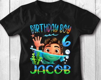 Luca birthday shirt, personalized gift, birthday, custom shirt, birthday gift, custom, birthday shirt, Luca birthday, Luca