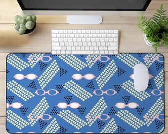 Desk Mat - Desk Accessory - Cool Mouse Pads - Desk Writing Pad- Large Mouse Pad with Stitched Edges