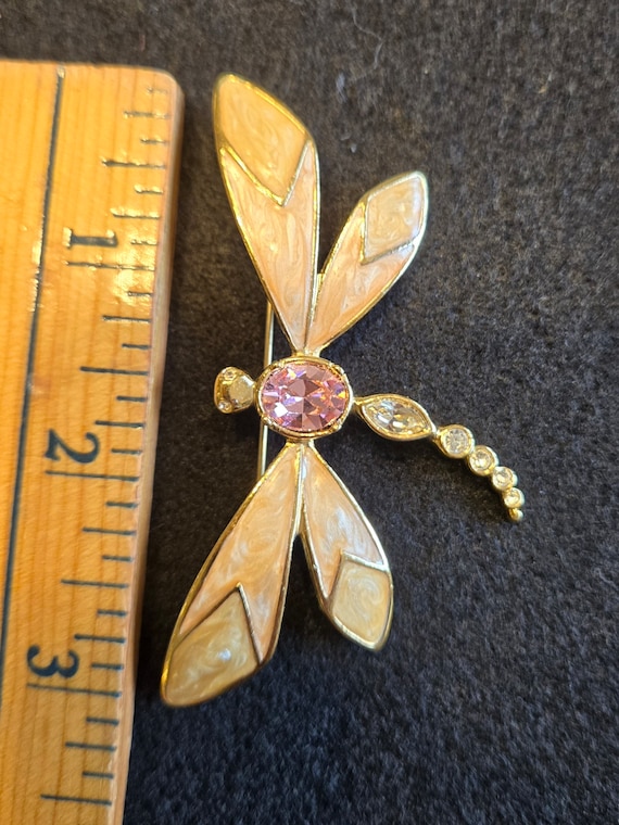 vintage KJL Kenneth Jay Lane for Avon Gold Tone P… - image 4